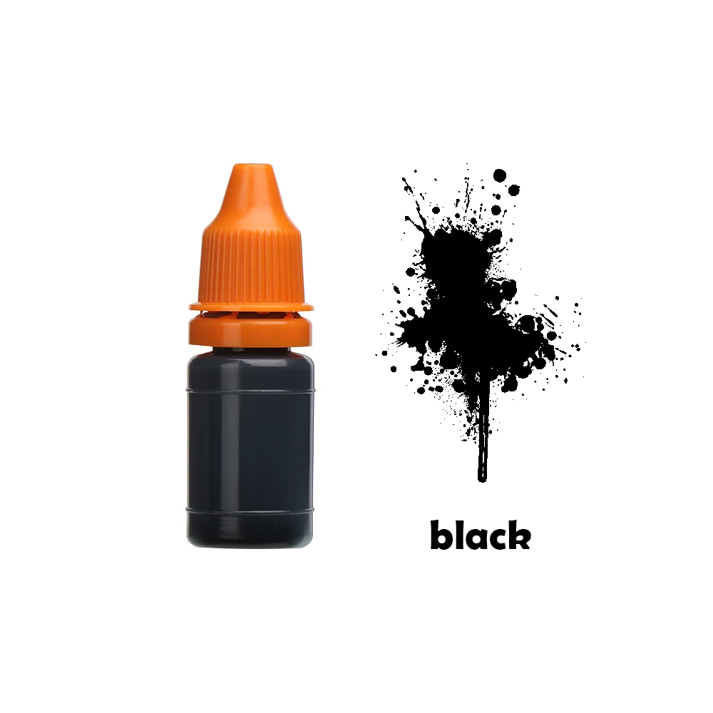 1Pcs DIY Fast Drying Inkpad Flash Refill Stamping Ink Inking Photosensitive Custom Clear Stamp Oil for Office School Make Seal 