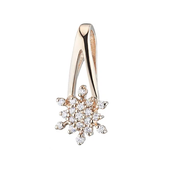

Pendant red gold with diamonds e0201pd03159500