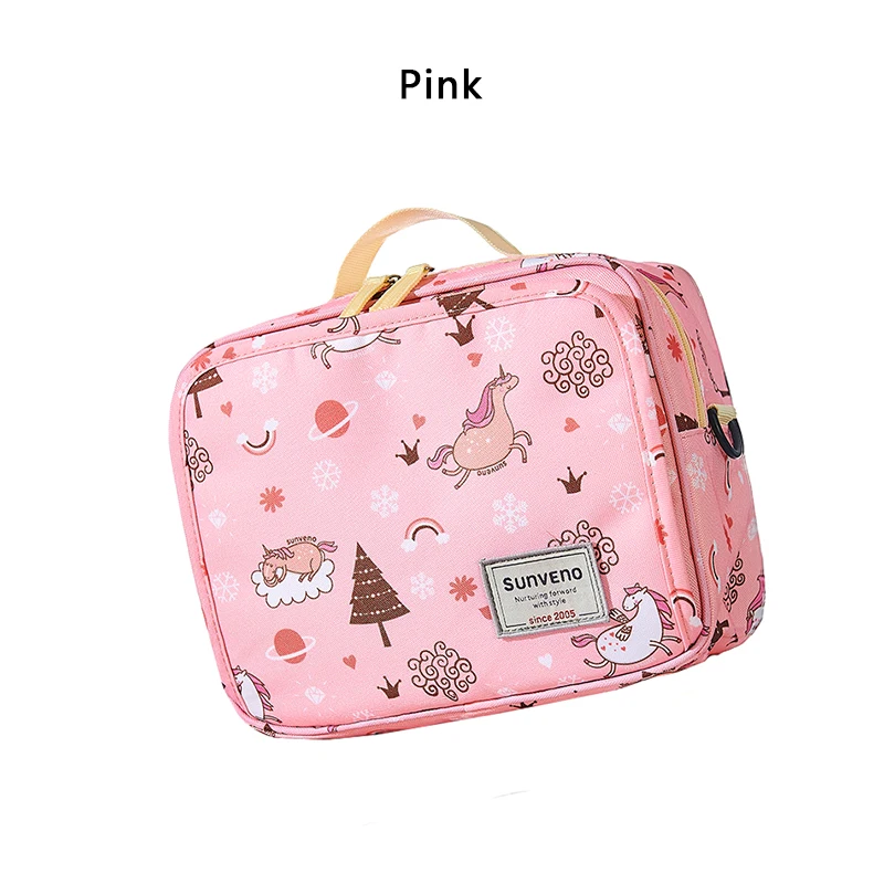 Hot Popular Baby Diaper Bags Maternity Bag for Disposable Reusable Fashion Prints Wet Dry Diaper Bag Double Handle Wetbags
