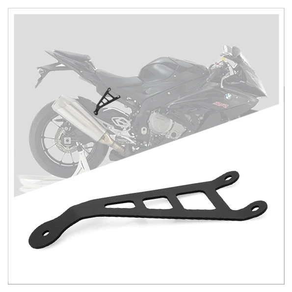 

Кронштейн для выхлопных газов мотоцикла MOTO4U для BMW S1000R 2017, аксессуары для мотоциклов, черный