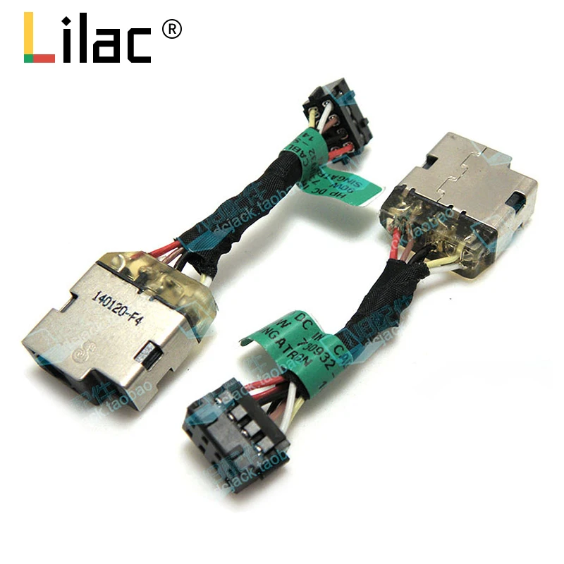 Разъем питания постоянного тока с кабелем для ноутбука HP 14-U 14-U213cl 15-P 15-P020US 15-P214DX