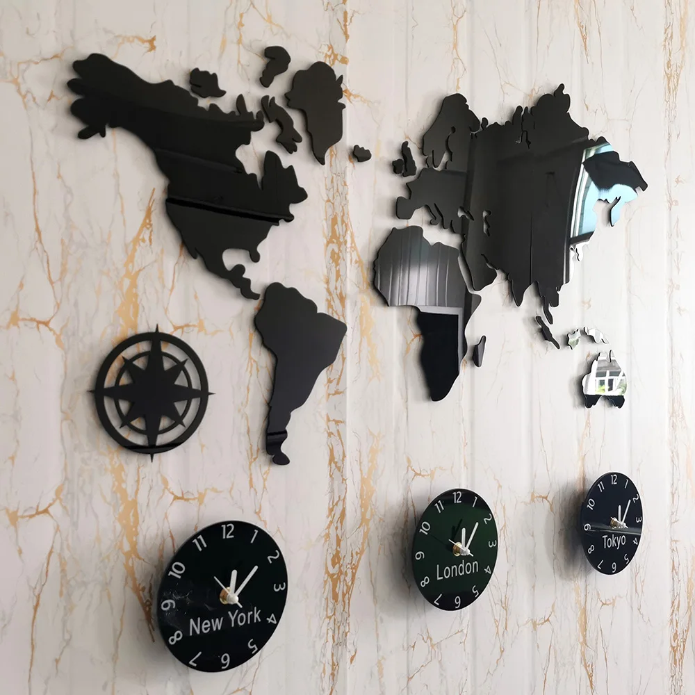 Clock Relojes Con Horas Del Mundo Relojes Mundiales Hora Exacta