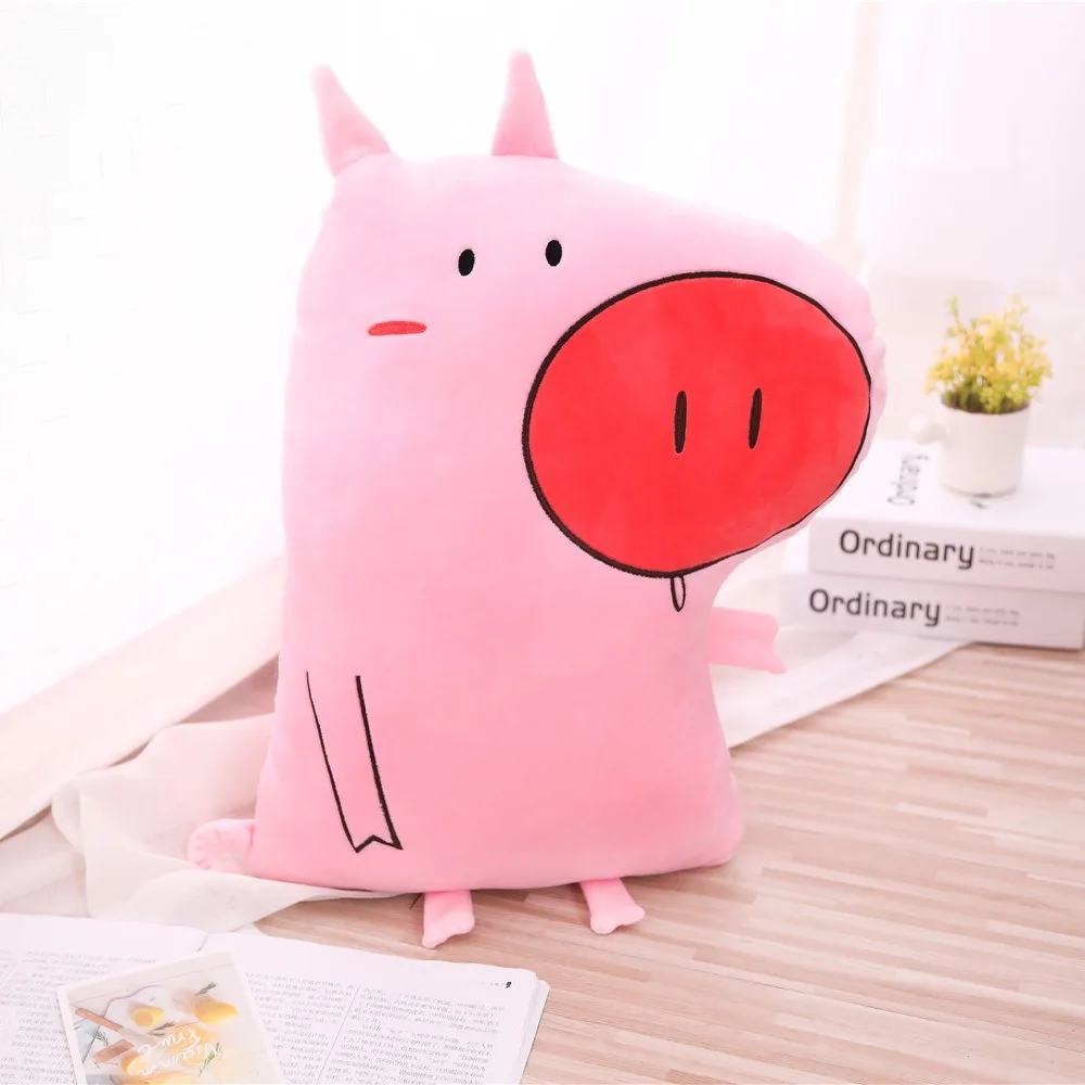New Style Mouse Piggy Plush Toys Pillow down Cotton Software Pillow Creative Gifts Gift a Pieces of Hair