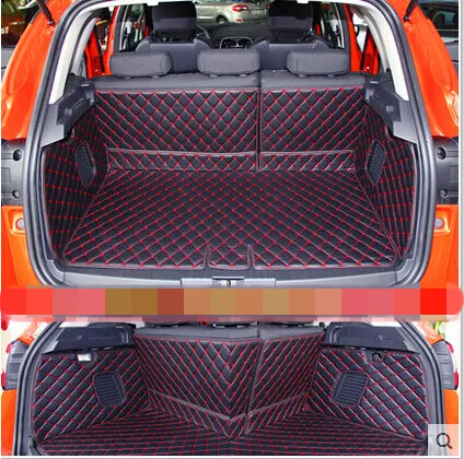 

High quality! Custom special car trunk mats for Renault Captur 2019-2014 waterproof boot carpets cargo liner mat for Captur 2018