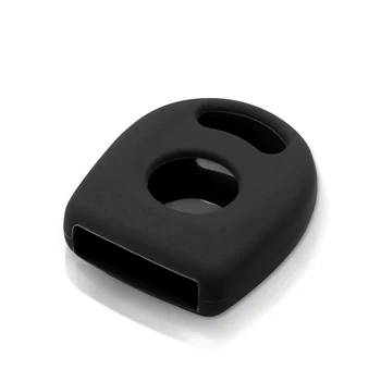 Cover chiave telecomando per Volkswagen (VW) B5 Passat Transponder - KEYYOU portachiavi custodia protettiva in pelle per portachiavi in Silicone per Volkswagen VW B5 Passat