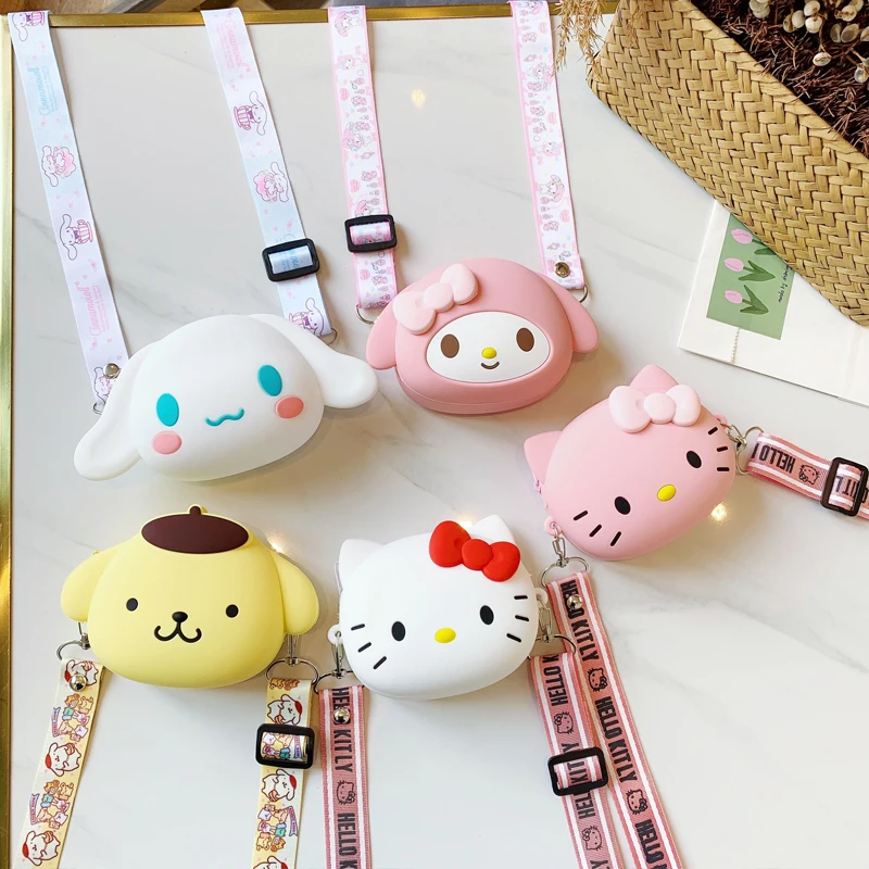 

Cute Zipper Earphone Bag Protective Headphone Pouch Headset Soft Silicone Box Data Cable Storage Bag Earbuds USB Cable Organizer