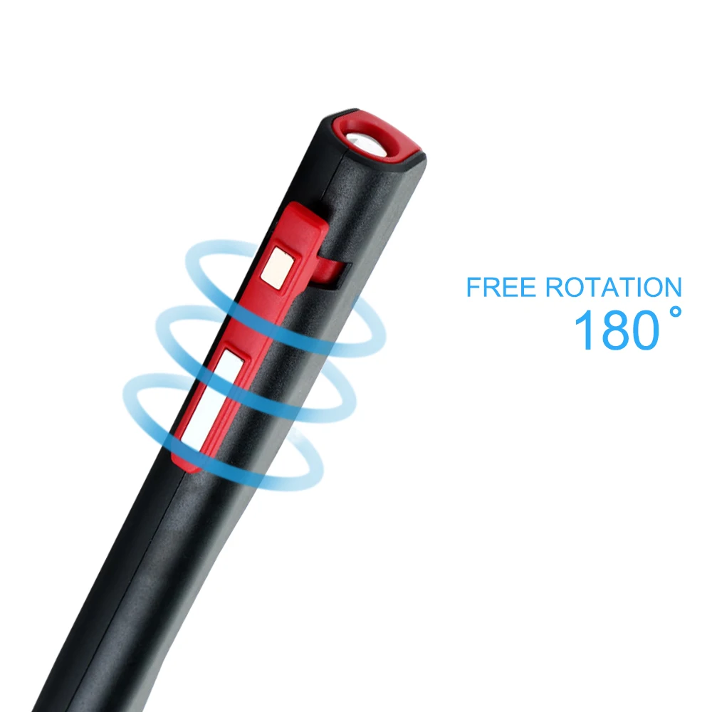 USB Charging LED Flashlight COB Rechargeable Magnetic Pen Clip Hand Torch Work Light For Camping Lanterna Tactical Night Light