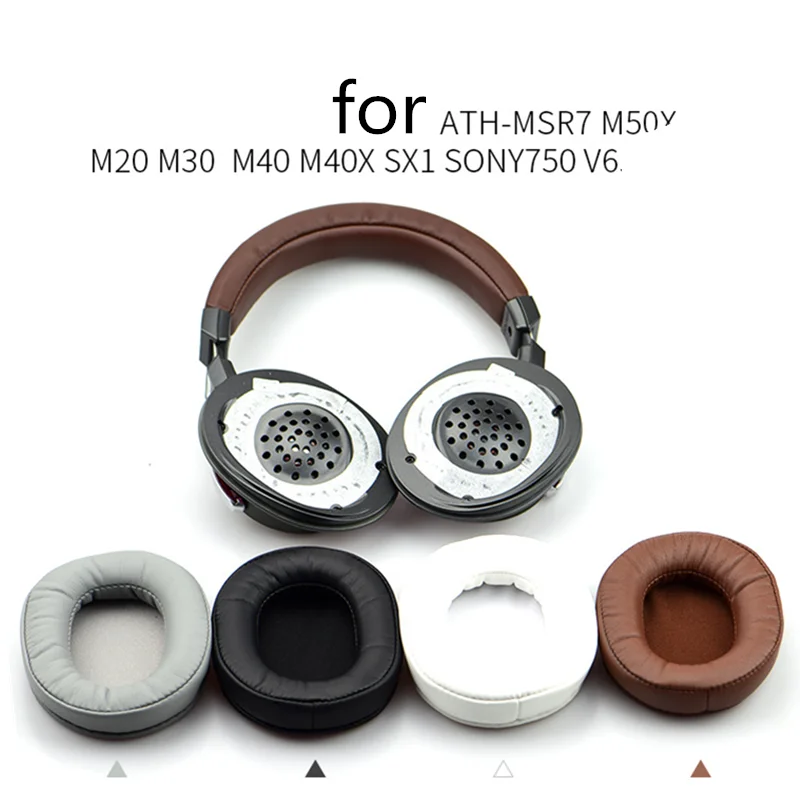 Амбушюры для Audio-Technica ATH-MSR7 M50X M20 M40 M40X SX1 сменные насадки наушников резиновые ушные