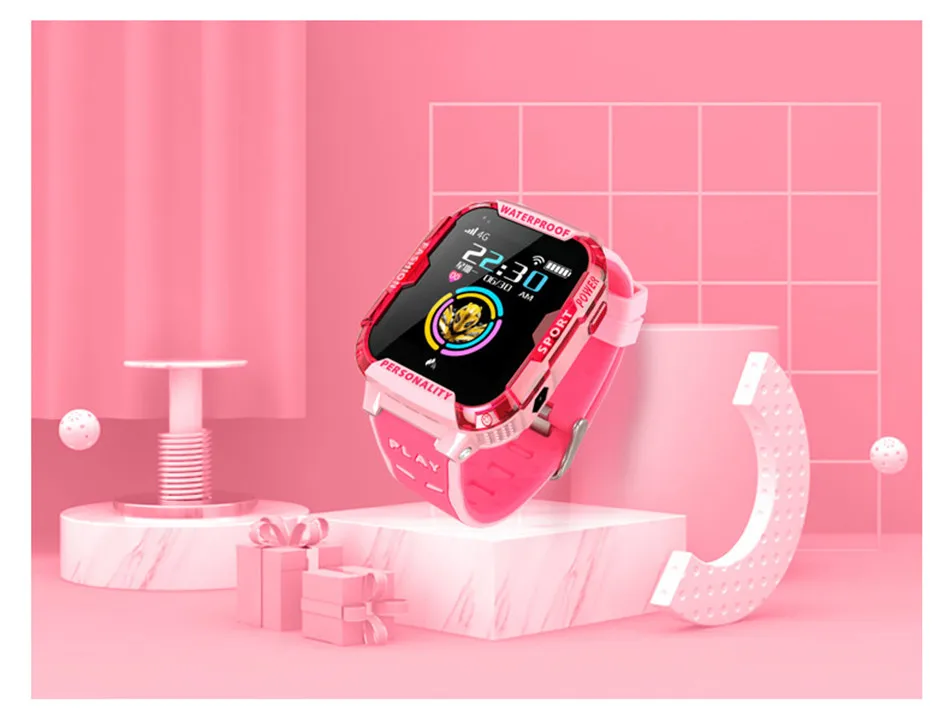 4G Montre intelligente Tracker GPS