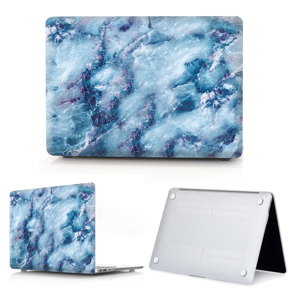 Мраморная текстура Прочный чехол для ноутбука для Macbook Air Pro retina 11 12 13 15 Touch Bar для macbook New Air 13 A1932+ крышка клавиатуры - Цвет: S3