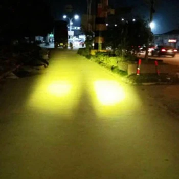 

Lamp LED Work Light 20W W/ Mounting Bracket 4D Lens Yellow ATV Car Off-road