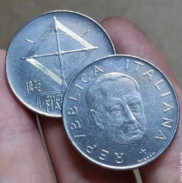Итальянская 100% оригинальная памятная монета 28 мм|Значки| |