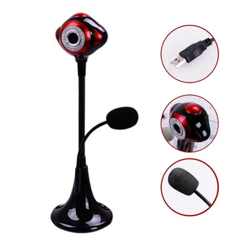 

HD 12MP USB Camera Notebook Dedicated Microphone Camera for Laptop Computer Home NK-Shopping
