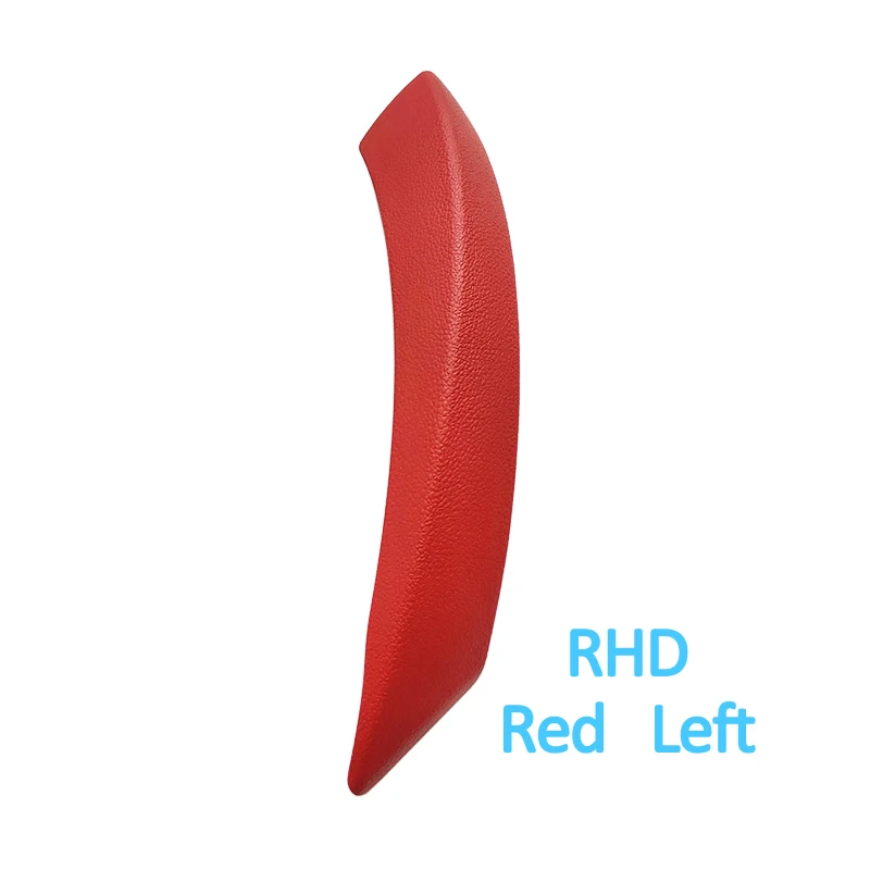 LHD RHD Luxury Interior Passenger Door Pull Handle Cover Trim Replacement For BMW Z4 E89 2009 - Цвет: RHD Right Red