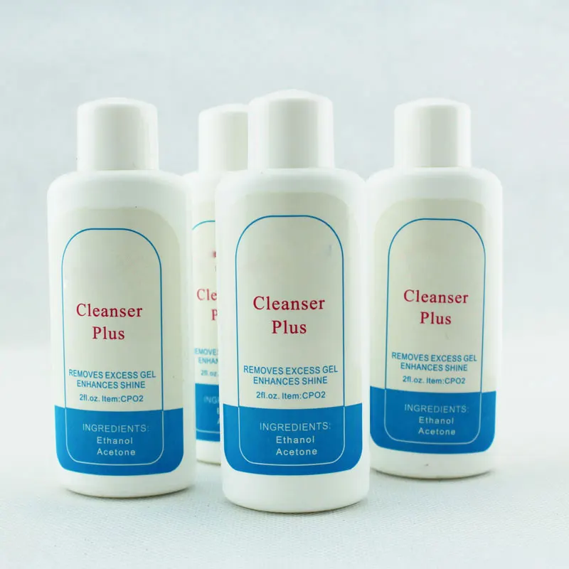 1 PCS Gel Polish Remover Cleanser Plus Finger Nail tip Cleaning Liquid 60ml Nail art Cleaner 2