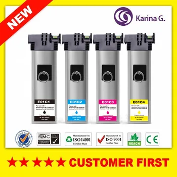 

New Compatible for Epson T01C1 C13T01C100 Pigment ink cartridge Suit For Epson WorkForce Pro WF-C529R/WF-C579R etc.