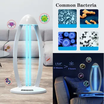 

Ultraviolet Lamps UV Sterilization 38W Germicidal Lamp Home Indoor Sanitizer Mite Disinfect Light Tube Disinfectant