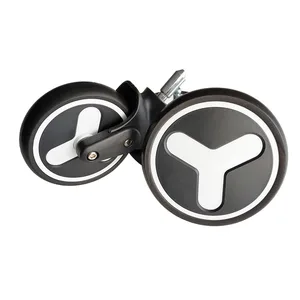 Image 1 - Колесные шины для коляски Yoya Plus, оригинальные передние и задние колеса для серии Yoyaplus 2/3/4/Max/Pro