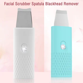 

Professional Ultrasonic Facial Skin Scrubber Ion Deep Face Cleaning Peeling Rechargeable Skin Care Device Beauty Instrument
