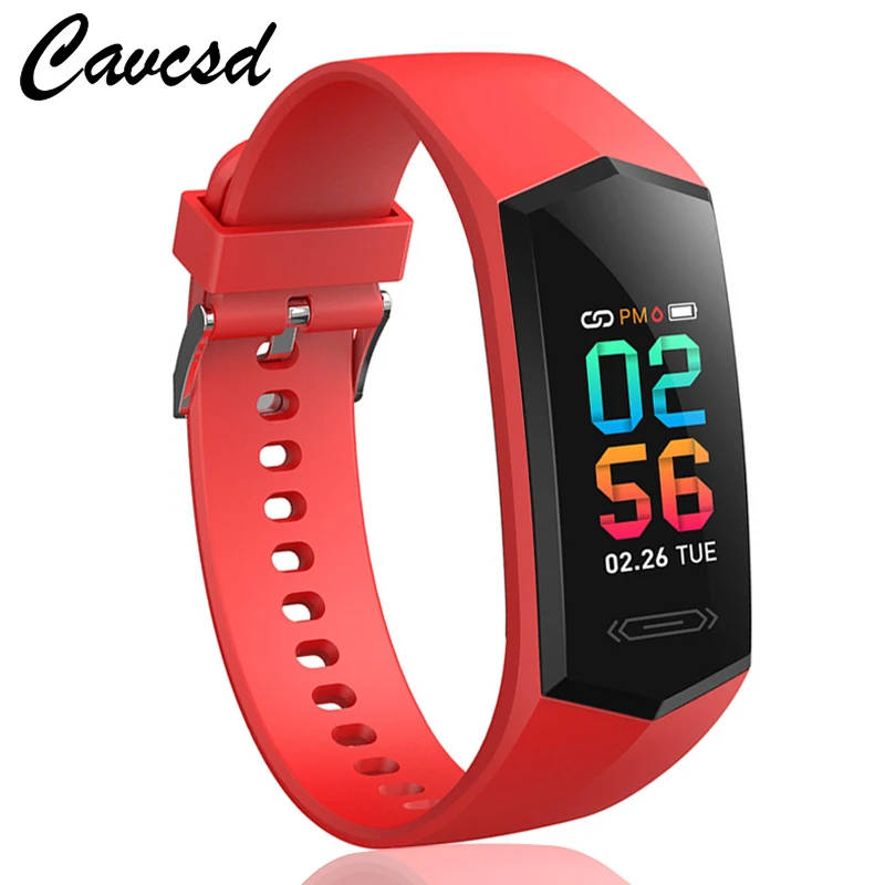 

New V17S Smart Bracelet For Huawei For Xiaomi Mobile Phone Sports Bracelet to measure body temperature Heart Rate Blood Pressure