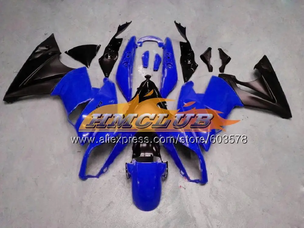 Корпус для KAWASAKI 650R ER 6 F ER6F 09 10 11 108CL. 42 серого и черного цветов, 650 R ER6 F 09-11 ER 6F 650-R ER-6F 2009 2010 2011 обтекатель - Цвет: No. 23