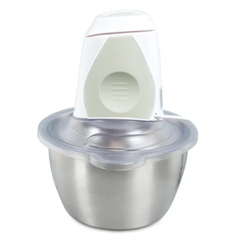 

Electric Meat Grinder Food Processor Stainless Steel Vegetable Fruit Cutter Household Mixer Chopper Kitchen Tools Accessories