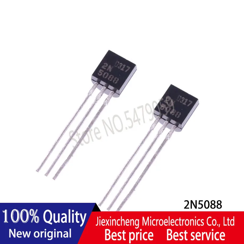 100 шт 2N5088 5088 2SC1815 C1815 2SA1015 A1015 TO92|Запасные части| |
