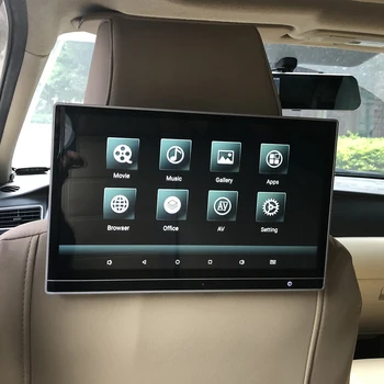 

12.5 Inch Rear Seat Entertainment System LCD Android 9.0 Car HDMI Screen For Porsche Auto Headrest DVD Monitor Video Player 2PCS