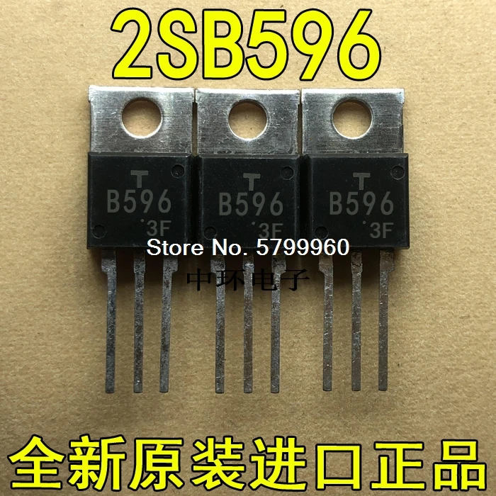 10 шт./лот B596 2SB596 PNP TO-220 4A 80В транзистор | Электронные компоненты и принадлежности