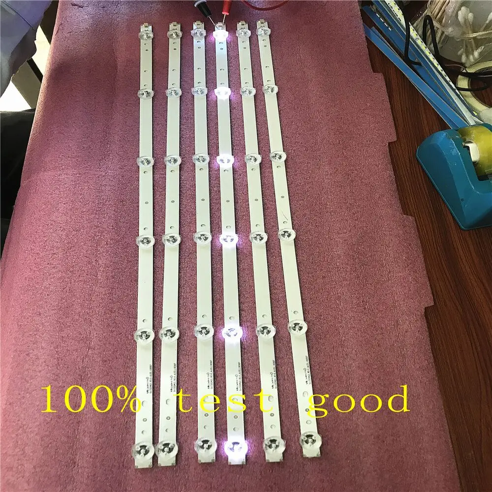 3 шт. светодиодный подсветка For32inhc Hisense LB-C320X14-E12-H-G1-SE3 SVJ320AG2 SVJ320AK3 SVJ320AG2-REV2-6 светодиодный-130307 1 шт. = 6 светодиодный 56 см