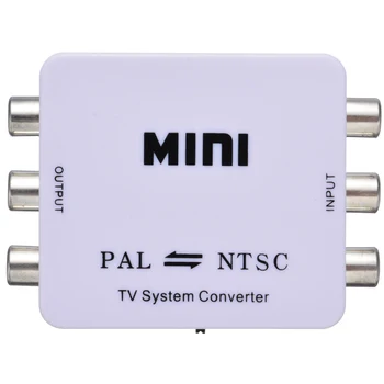 

1pc PAL NTSC SECAM to PAL NTSC HD Video Converter Box Mini Bi-directional TV System Converter Switcher