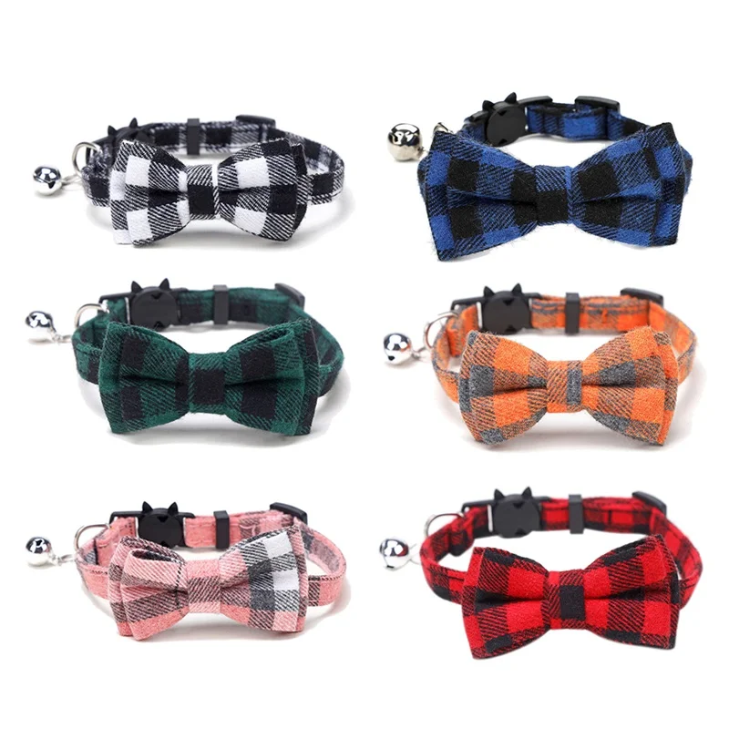 1 Uds de moño para perro de mascota Collar ajustable corbata pajarita Collar de perro gato adorable cachorro mascota Kitty accesorio