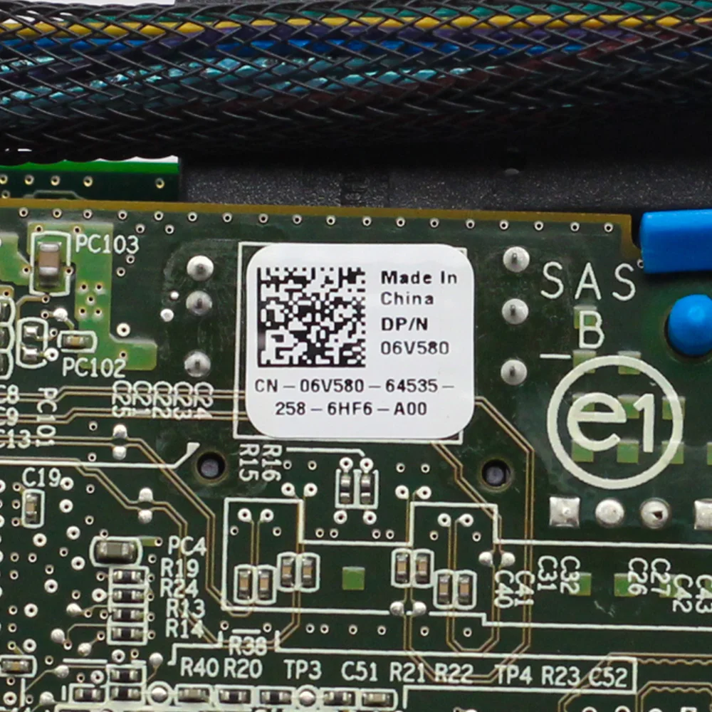 FOR DELL POWEREDGE R510 0Y776M 06V580 0P745P 0Y674P BACKPLANE W/ MODULE AND CABLES