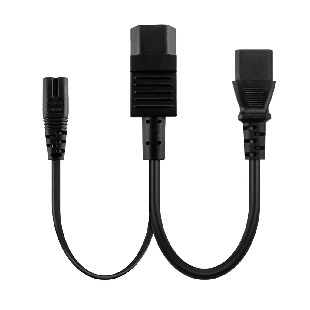 Кабель адаптер питания IEC320 C14 к C13 + C7 Y для ПК монитора сканера и