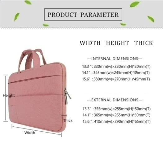 Сумка для ноутбука, чехол для компьютера Macbook Air Pro retina 13 14 15,6, рукав для ноутбука, сумка для ноутбука Dell acer Asus hp, деловая сумка