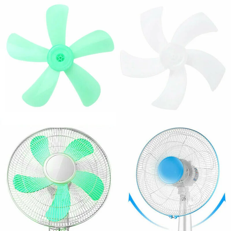 16/18innch Big Wind Plastic Fan Blade 5 Leaves Stand/Table Fanner Accessories