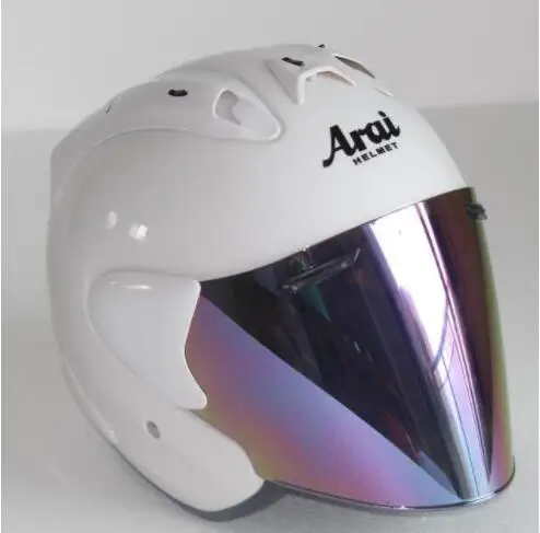 For Arai dual-use skull motorcycle helmet Capacete Casco Novelty retro helmet motorcycle outdoor helmet size s-xxl - Цвет: 14