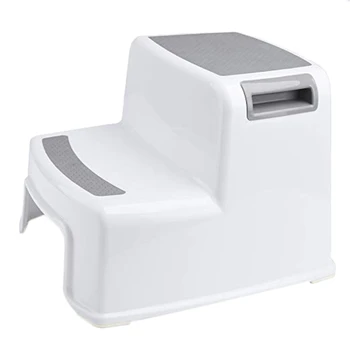 

Wide+2 Step Stool For Kids Toddler Stool For Toilet Potty Training Slip Resistant Soft Grip For Safe As Bathroom Potty Stool And