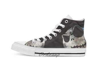 

Skellington Custom Casual High Top lace-up Canvas shoes sneakers Drop shipping
