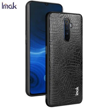 

Imak for Realme X2 Pro PU Leather Case for OPPO Reno Ace Fashion Classic texture Wearproof Anti-skid Multi Protection