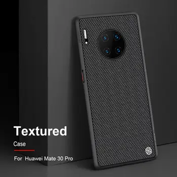 

Original Nillkin Textured Nylon Fiber Back Mobile Phone Cover Mate 30 Case Non-slip For Huawei Mate 30 Pro Matte Plain Business