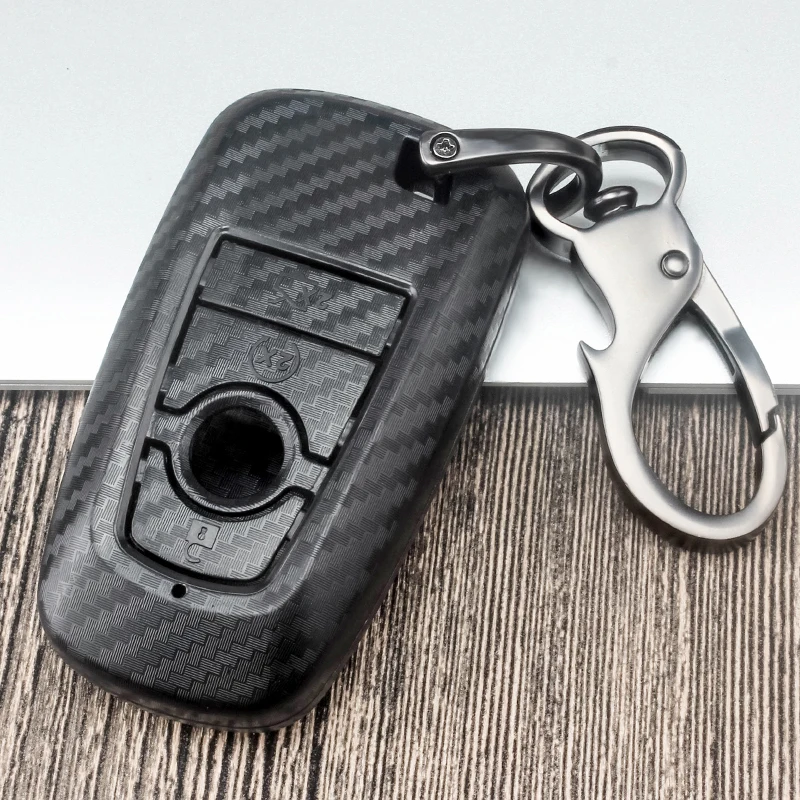 ABS карбоновый чехол для ключей автомобиля для Ford Fusion Mondeo Mustang Edge Expedition EXplorer F-150 F-250 F-350 MKC MKX