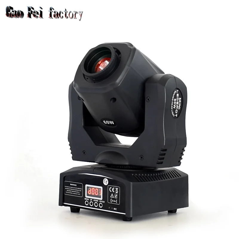 High Brightness Dj Spot Moving Head 60W Light LED Projector Gobo Mobile