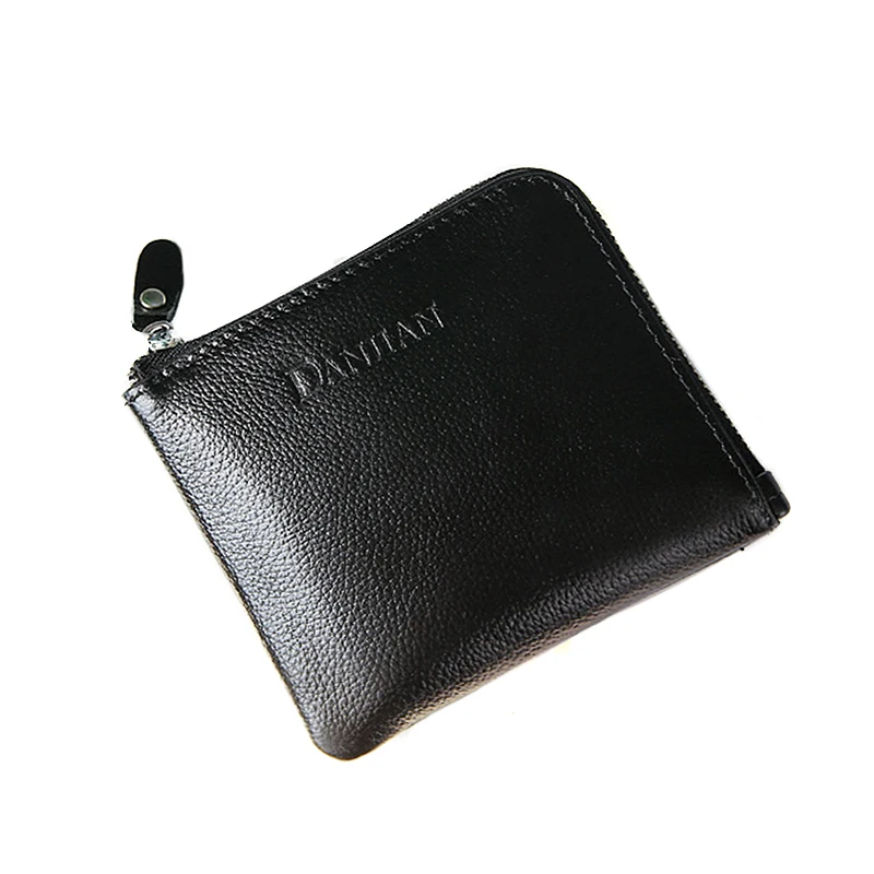 

Mini Women Wallet Genuine Leather Multi-card Slots Card Holder New Fashion Ultra Thin Clutch Bag Female Short Zipper Coin Purse
