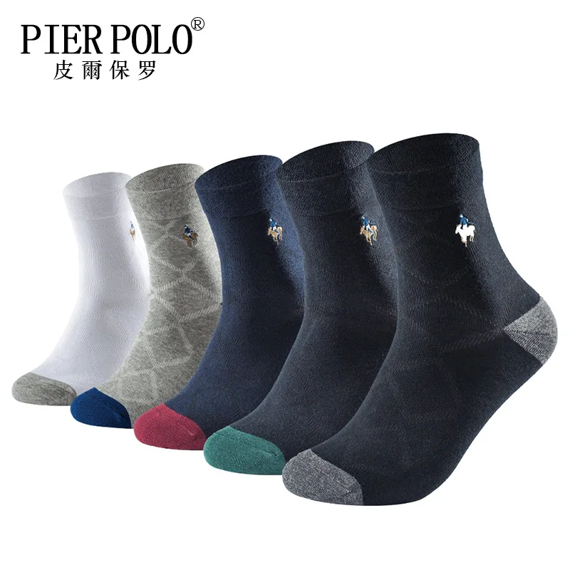 5 парт/лот высококачественные брендовые PIER POLO модные повседневные хлопковые