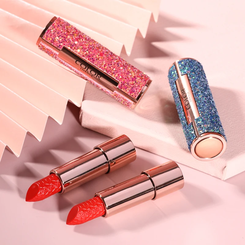Colorful Envy Color Sequins Art Lipstick Velvet 4 hot color Waterproof Long lasting Matte Nude Lips Makeup Sexy red lip Cosmetic Colorful Envy Color Sequins Art Lipstick Velvet 4 hot color Waterproof Long lasting Matte Nude Lips Makeup Sexy red lip Cosmetic