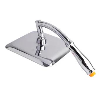 

8" inch Bathroom Rainfall Shower Head Square Chrome Head Exposed Valve