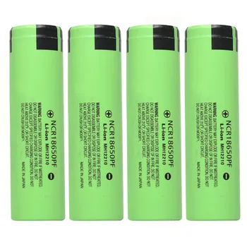

4PCS 3.7V 3400mAH Li-ion Rechargeable 18650 Battery For Flashlight Torch
