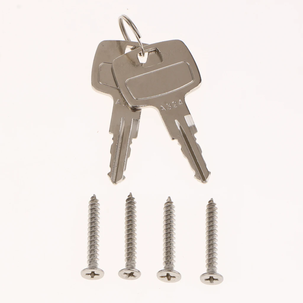 Safety Lockable Fuel Gas Cover Petrol Diesel Filler Anti Theft Tank Cap for RV Camper Trailer