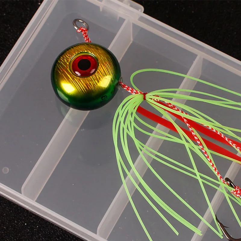 5 шт. в упаковке 60 г 150 Tai Rubbers Kabura Slider Jig Madai Sinker Lead Jigging морская приманка Red Snapper